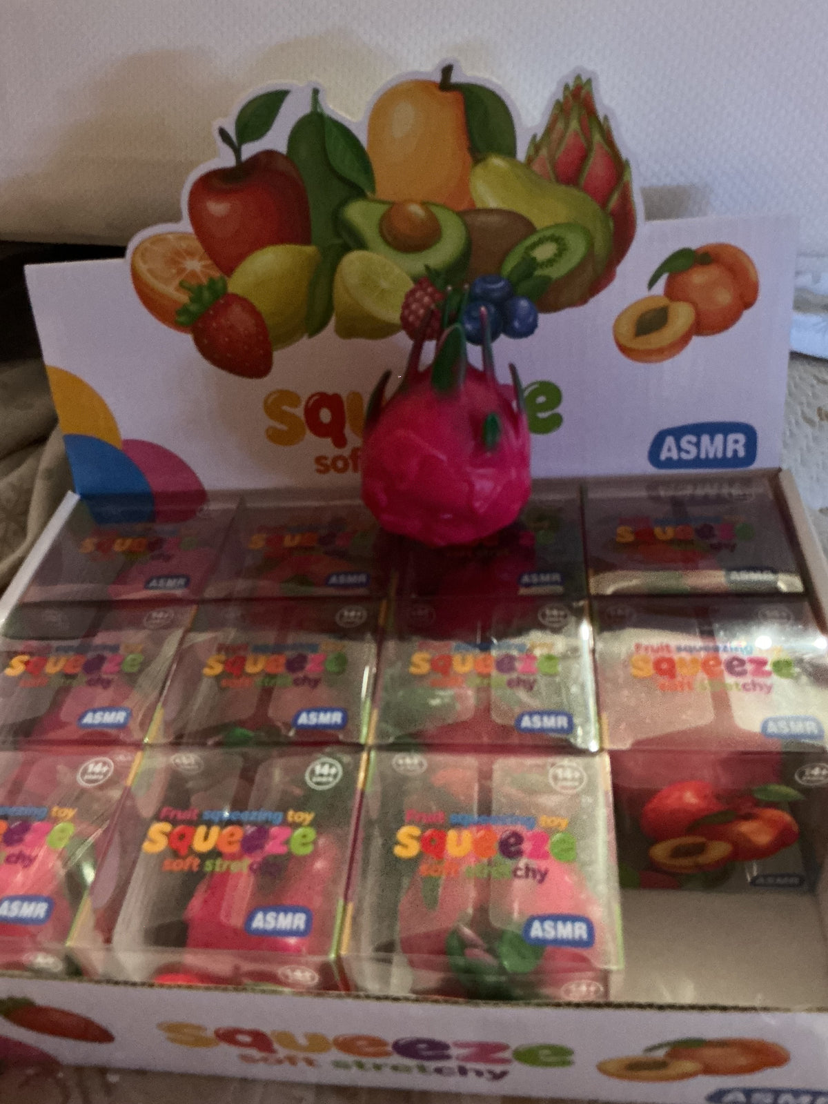 Dragon Fruit crunchy squishy