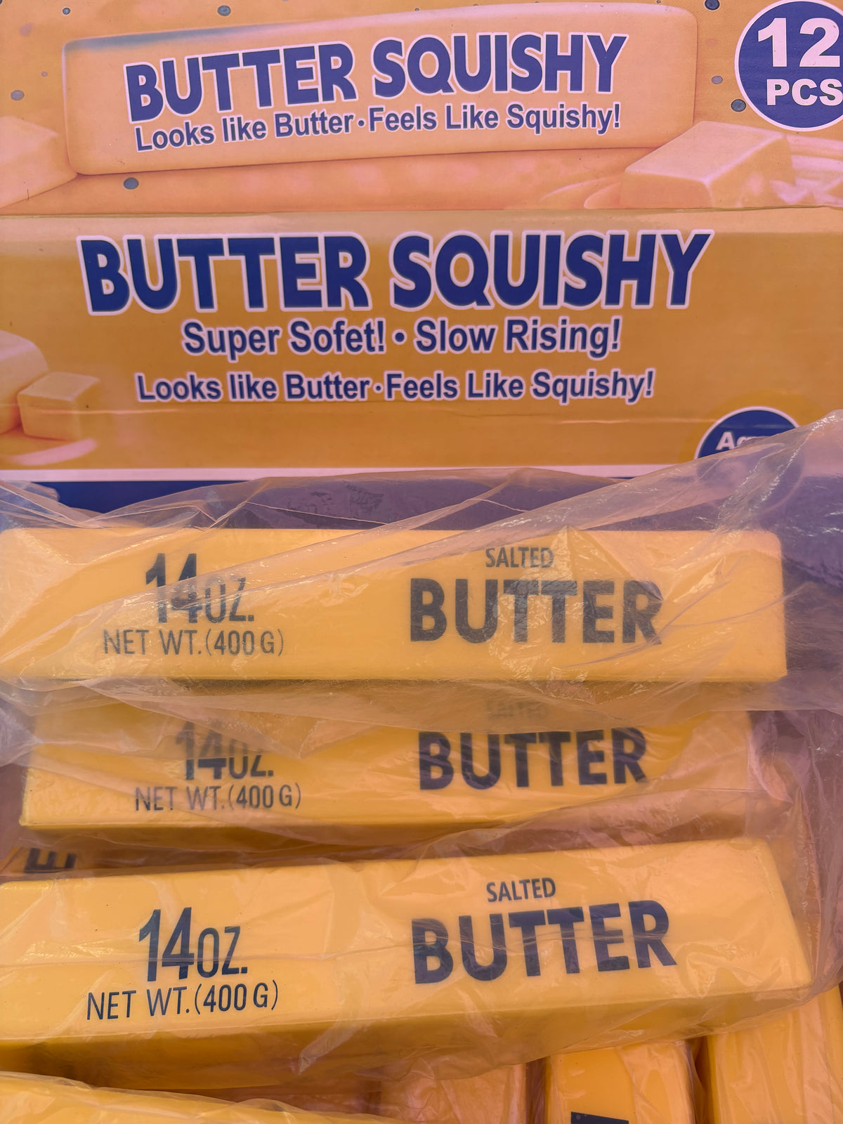 Long Butter squishy slow rise